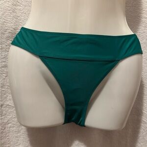 Aerie Green Bikini Bottom Classic Cut